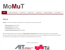 Tablet Screenshot of momut.org